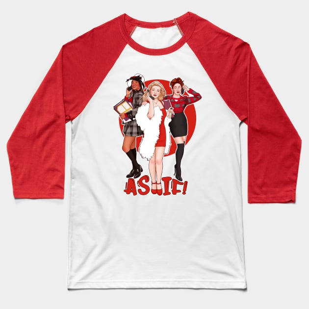 clueless Baseball T-Shirt by ohnoballoons